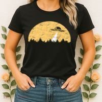 UFO Moon Wilderness Women's T-Shirt thumb 2