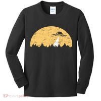 UFO Moon Wilderness Kids Long Sleeve Shirt thumb 0