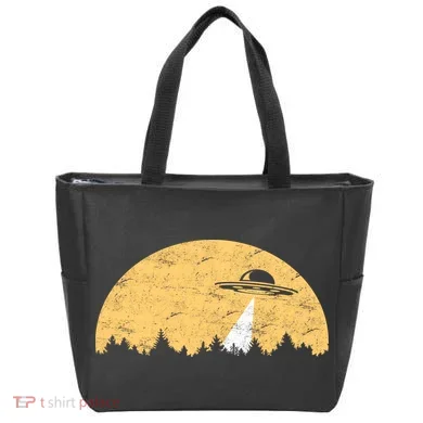 UFO Moon Wilderness Tote Bag