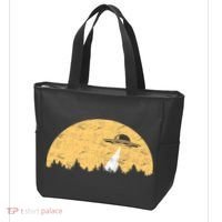 UFO Moon Wilderness Tote Bag thumb 3