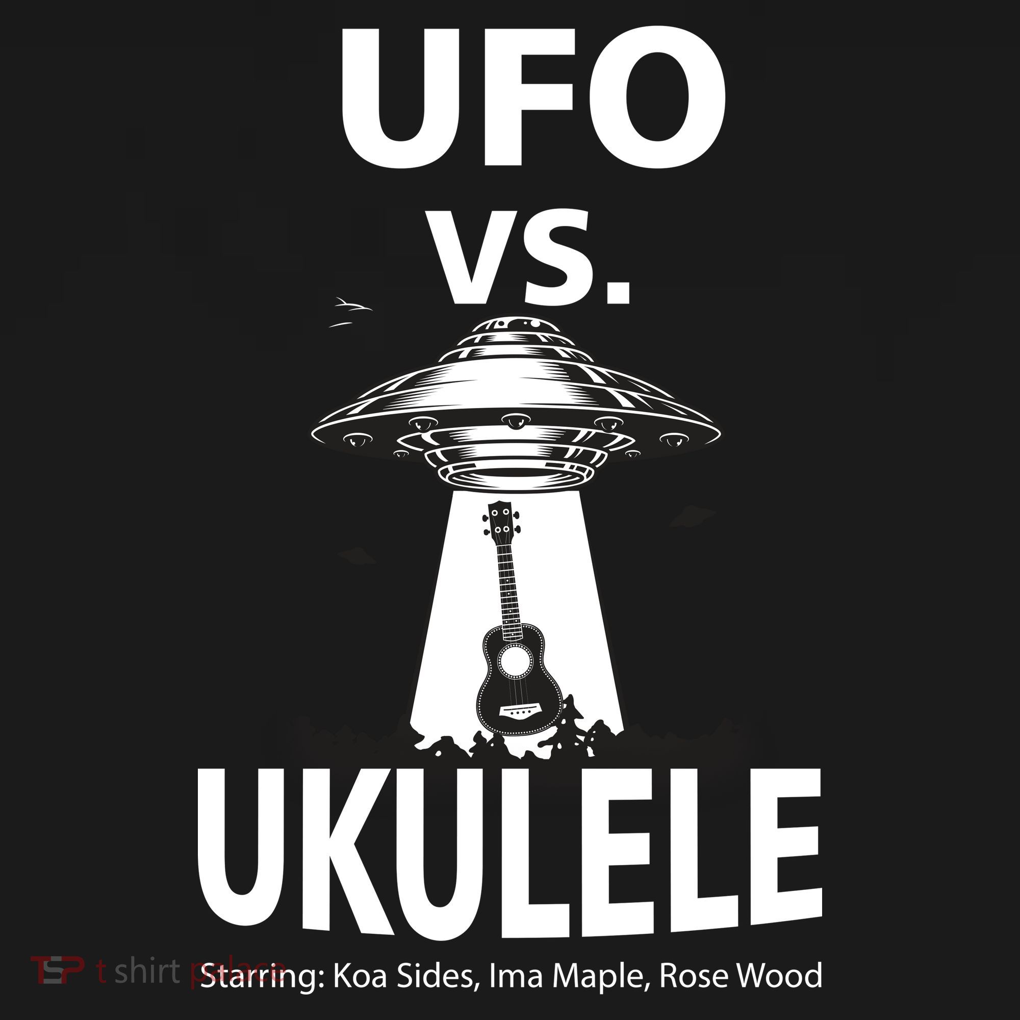 UFO Vs Ukulele USA-Made Doggie Bandana