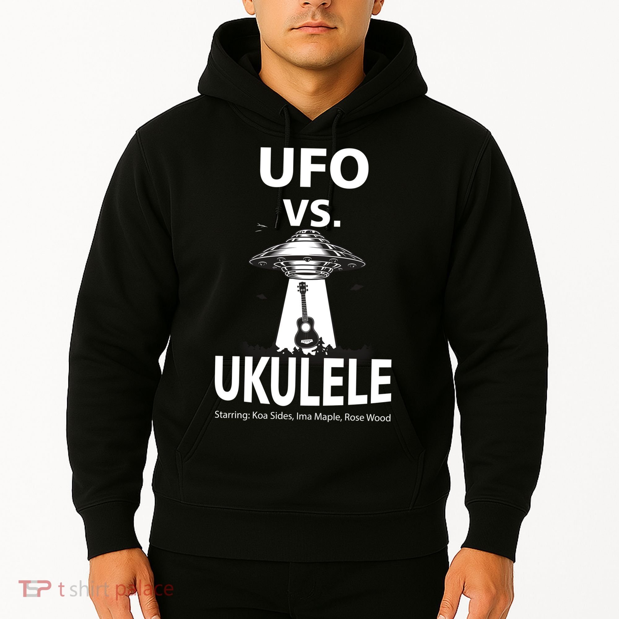 UFO Vs Ukulele Hoodie