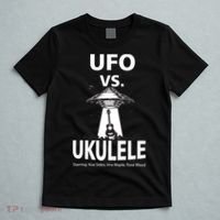 UFO Vs Ukulele T-Shirt thumb 5