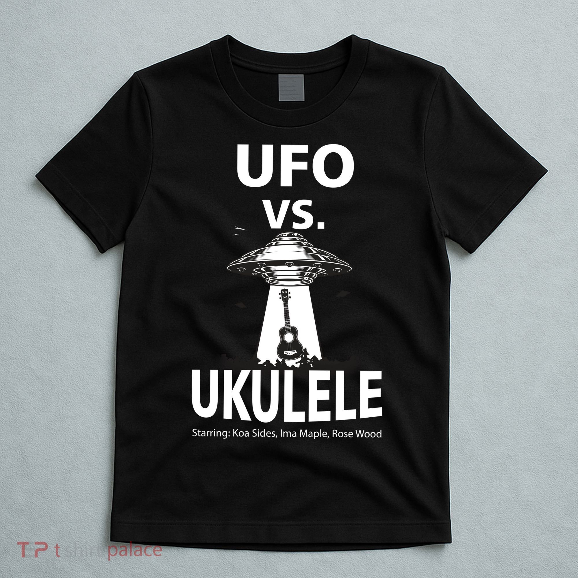 UFO Vs Ukulele T-Shirt