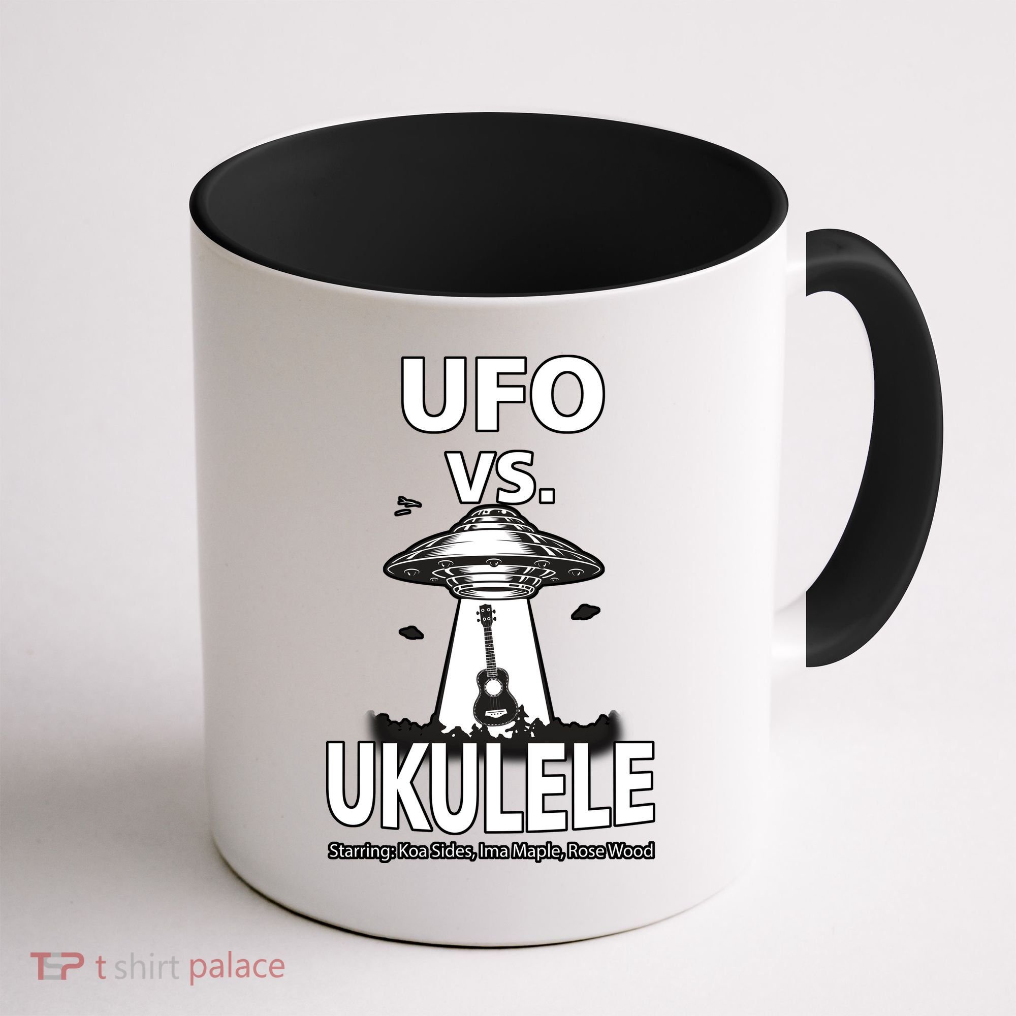 UFO Vs Ukulele Coffee Mug