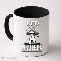 UFO Vs Ukulele Coffee Mug thumb 0
