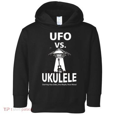 UFO Vs Ukulele Toddler Hoodie