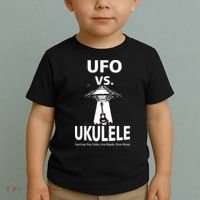 UFO Vs Ukulele Toddler T-Shirt thumb 2