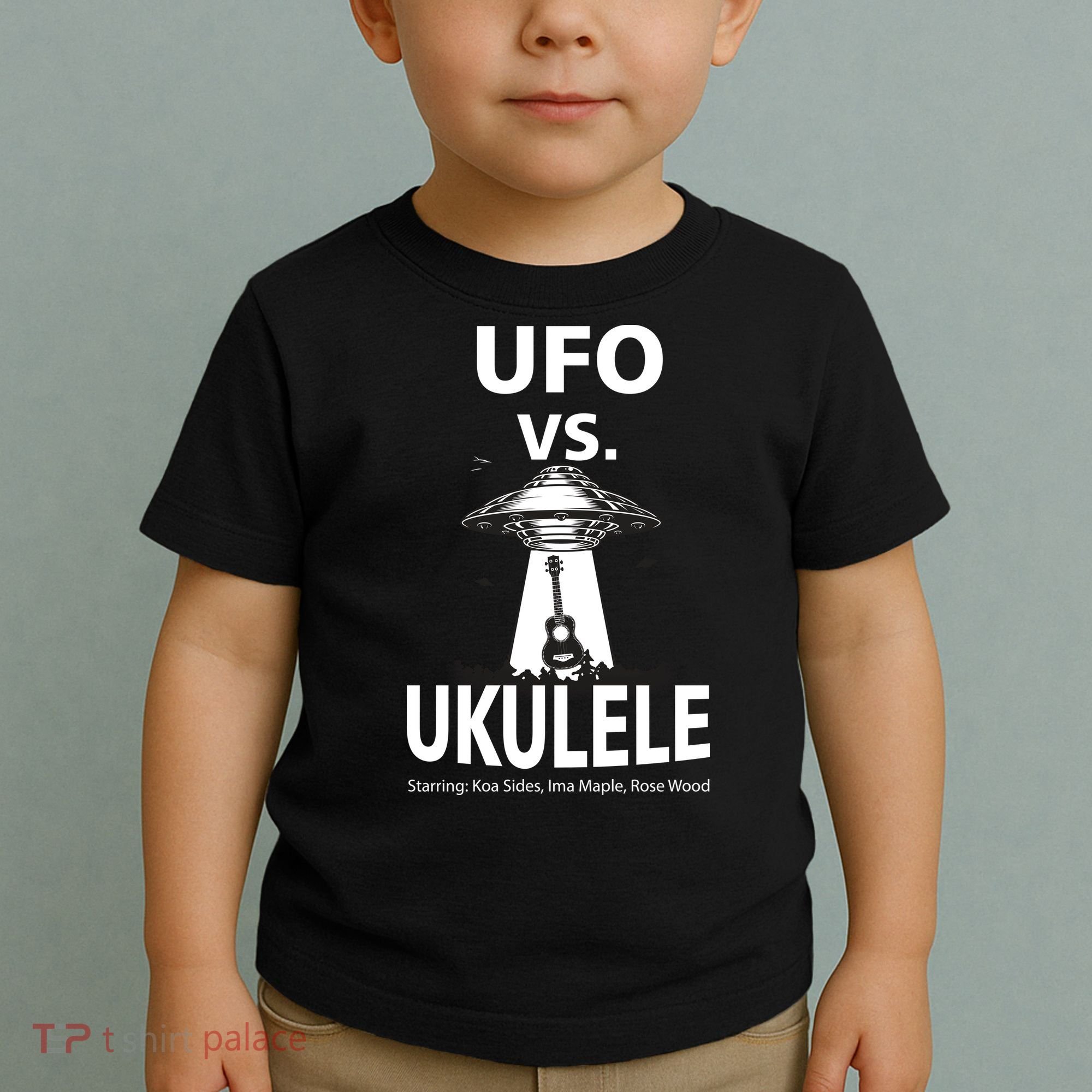 UFO Vs Ukulele Toddler T-Shirt