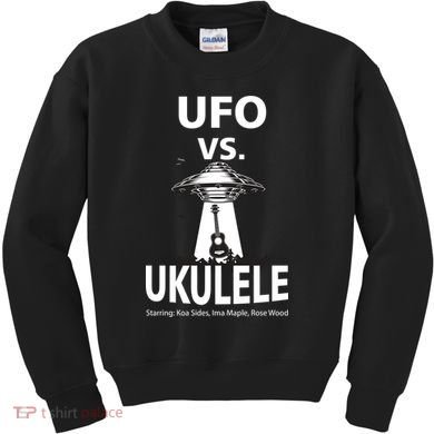 UFO Vs Ukulele Kids Sweatshirt