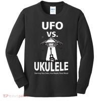 UFO Vs Ukulele Kids Long Sleeve Shirt thumb 0