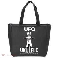 UFO Vs Ukulele Tote Bag thumb 0