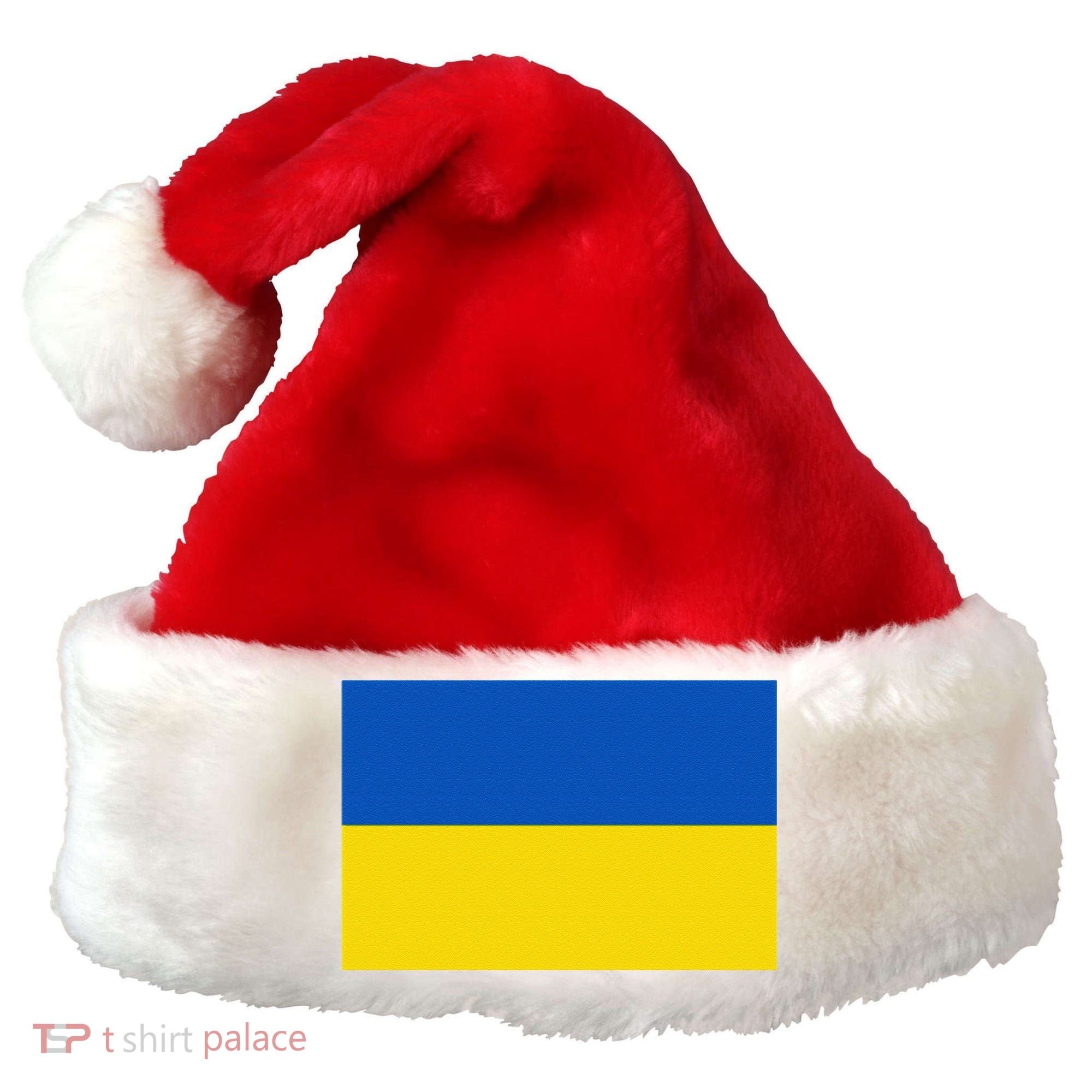Ukrainian Flag Of Ukraine Sweat Santa Hat