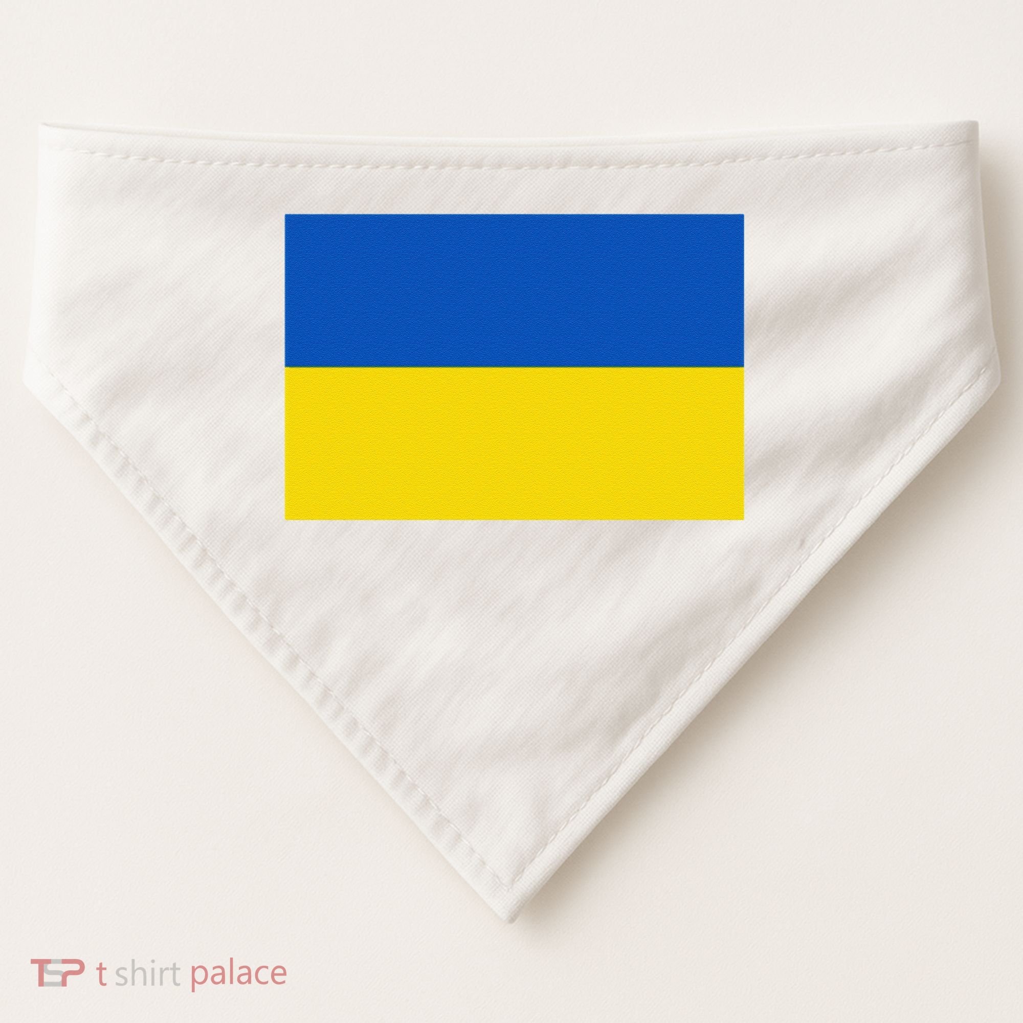 Ukrainian Flag Of Ukraine Sweat USA-Made Doggie Bandana