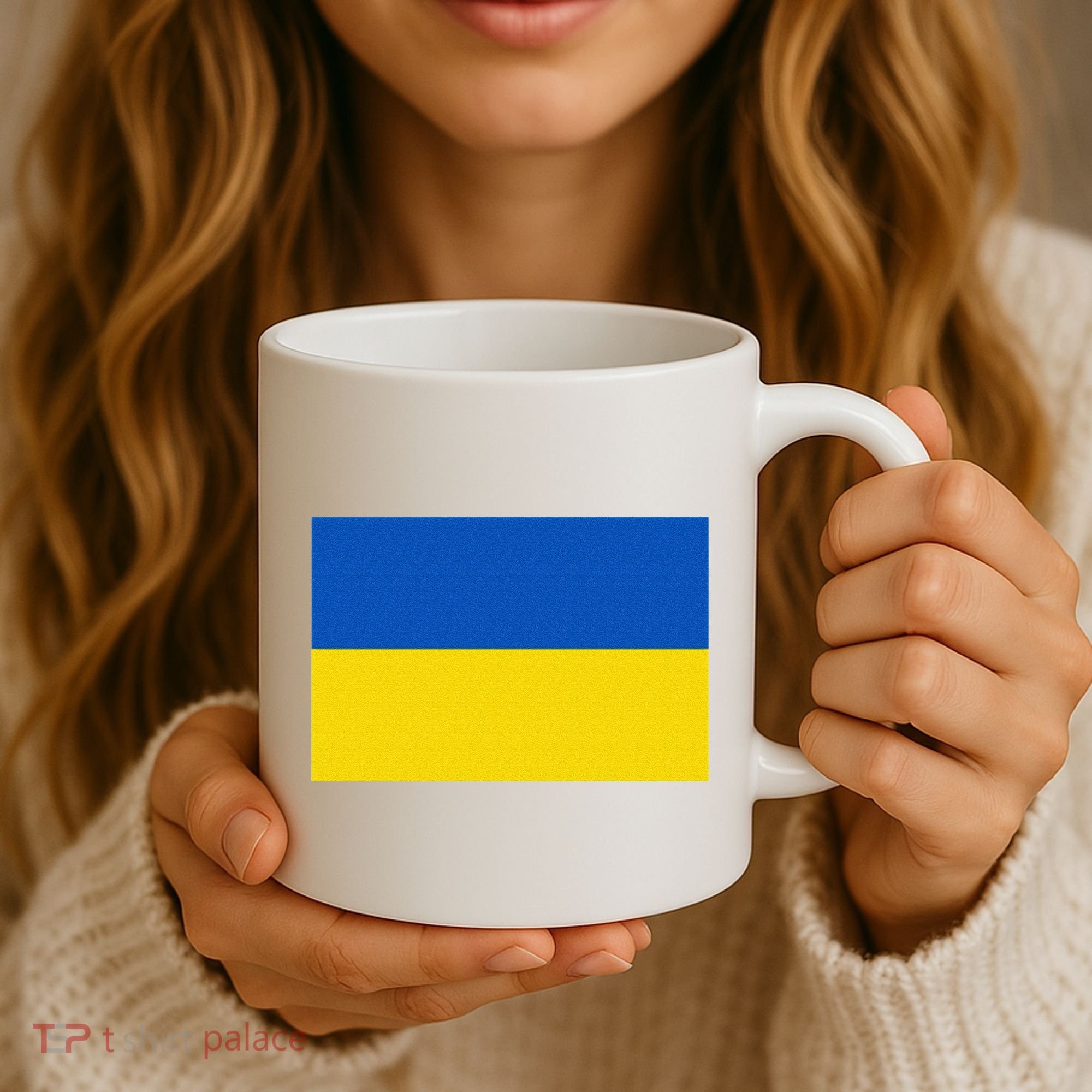 Ukrainian Flag Of Ukraine Sweat Coffee Mug
