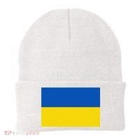Ukrainian Flag Of Ukraine Sweat Beanie thumb 0