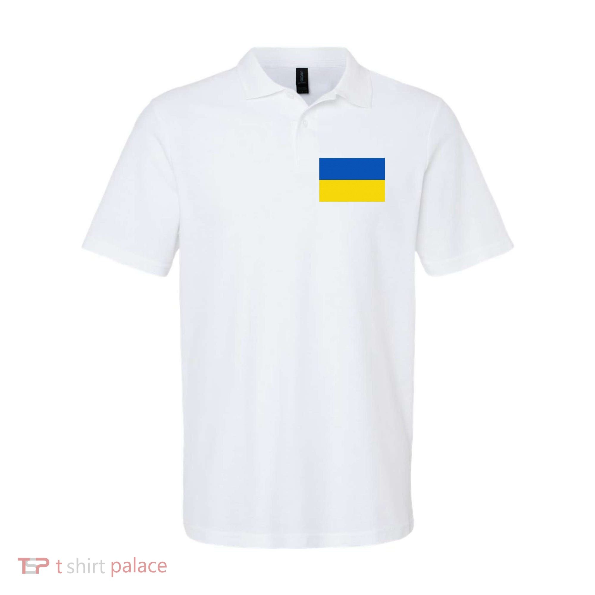 Ukrainian Flag Of Ukraine Sweat Polo
