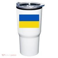 Ukrainian Flag Of Ukraine Sweat Tumbler thumb 0
