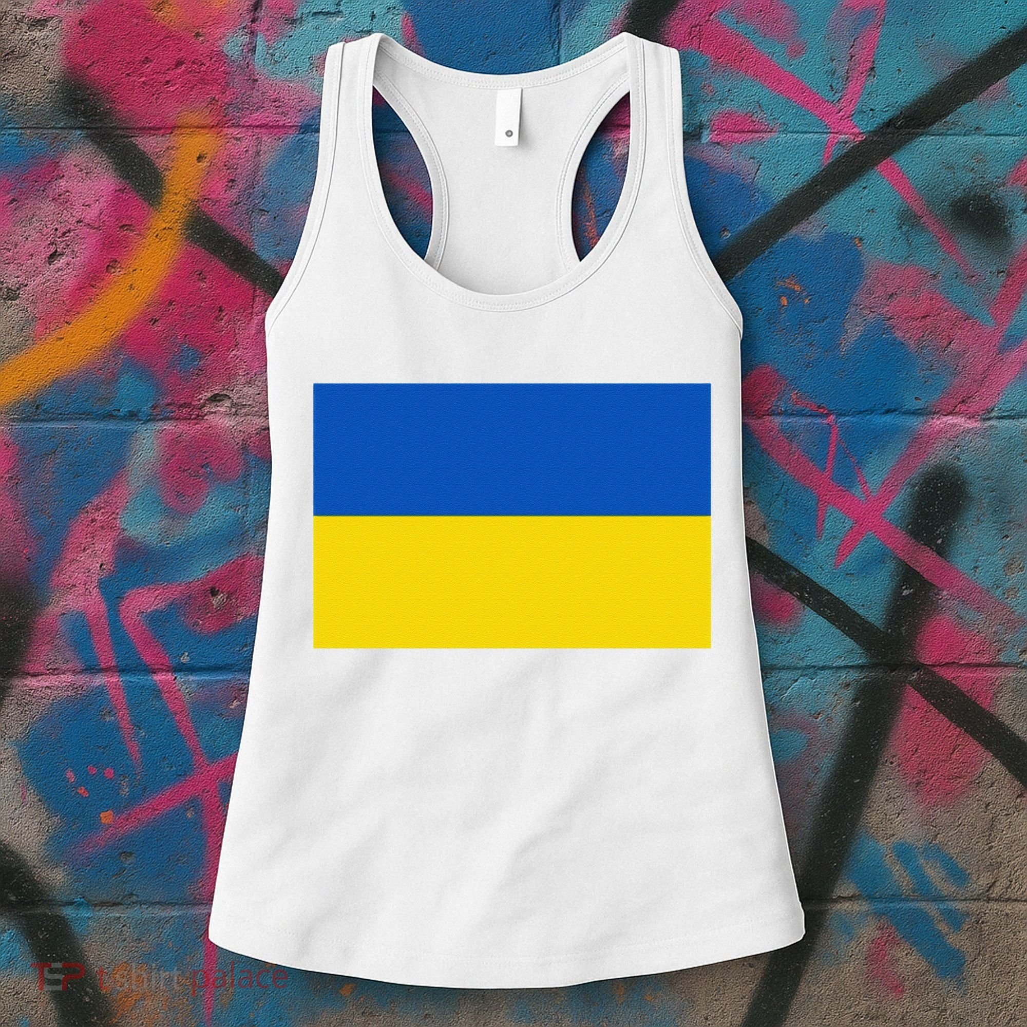Ukrainian Flag Of Ukraine Sweat Women's Tank Top