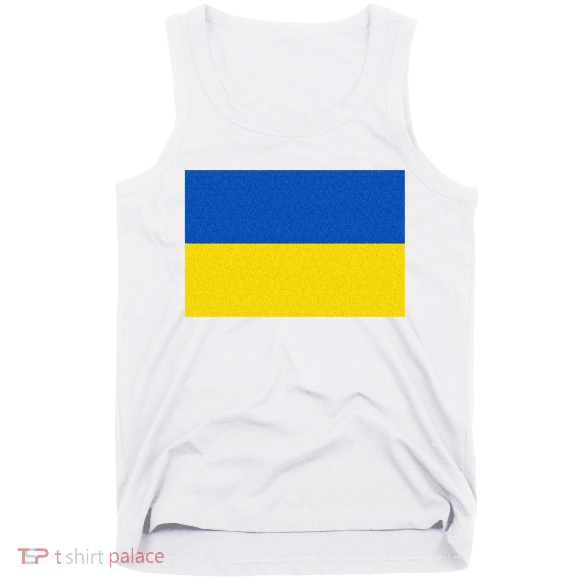 Ukrainian Flag Of Ukraine Sweat Tank Top