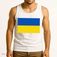 Ukrainian Flag Of Ukraine Sweat Tank Top thumb 3