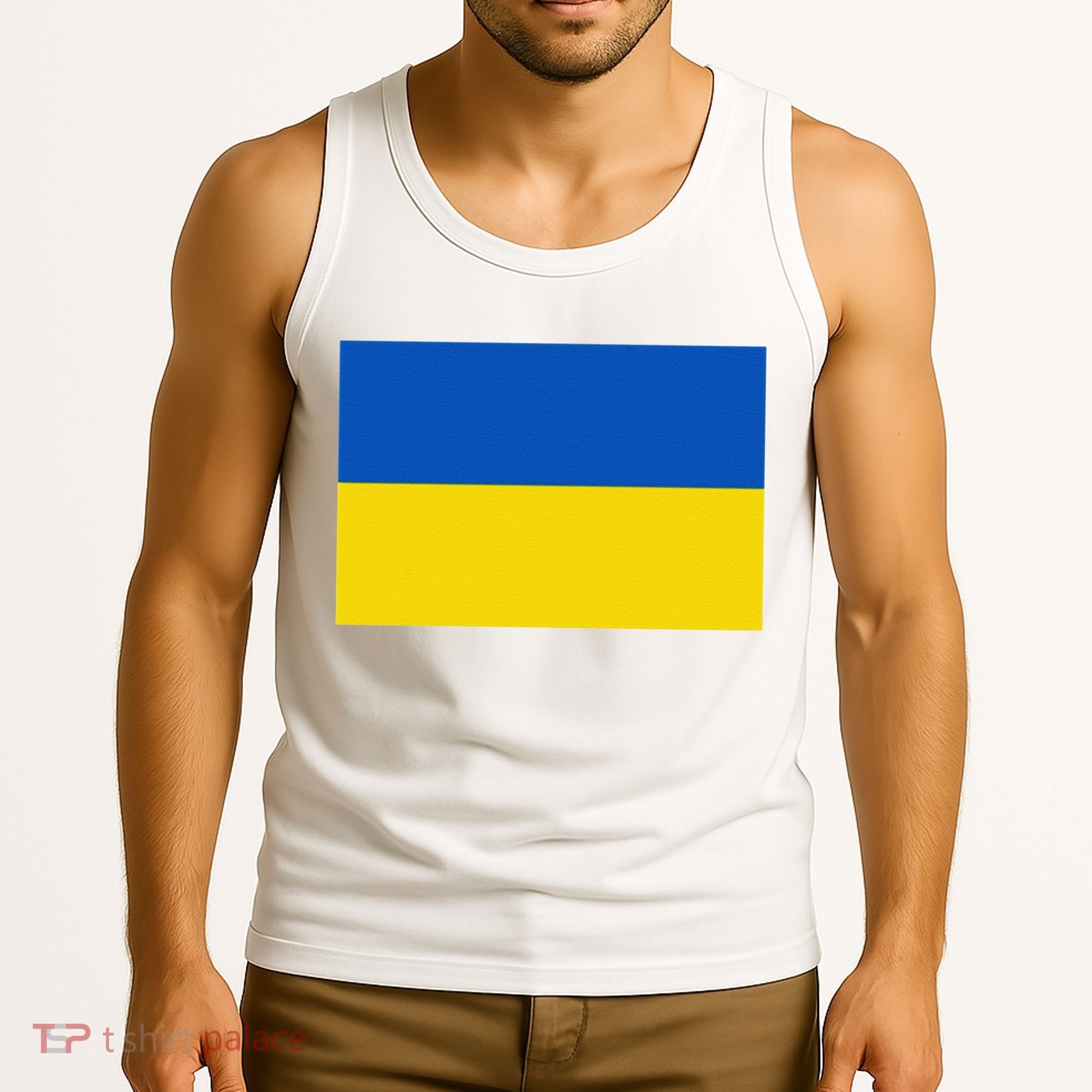 Ukrainian Flag Of Ukraine Sweat Tank Top