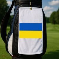 Ukrainian Flag Of Ukraine Sweat Golf Towel thumb 2