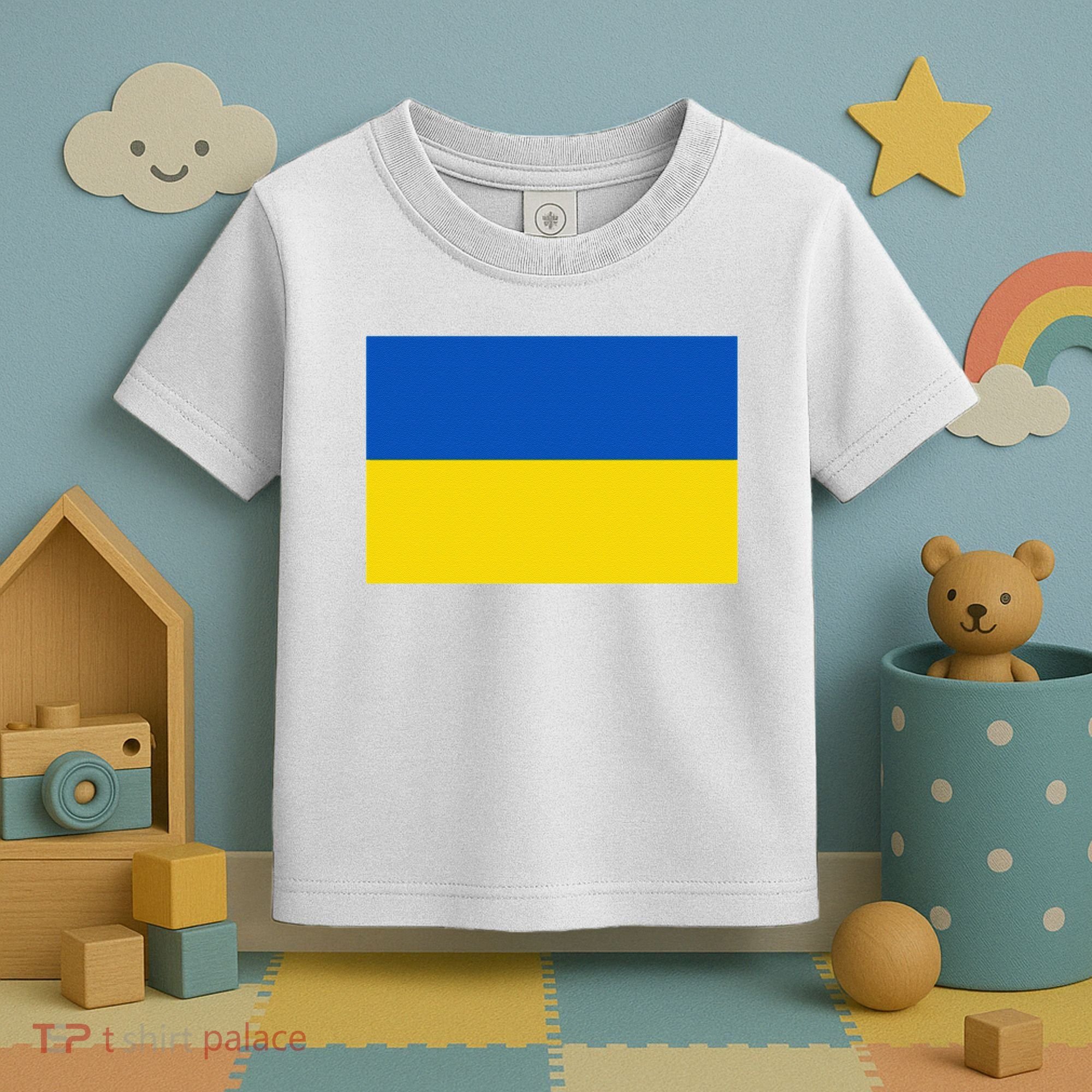 Ukrainian Flag Of Ukraine Sweat Toddler T-Shirt