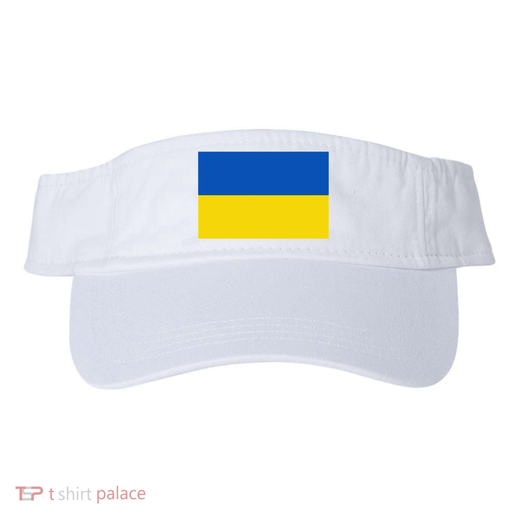 Ukrainian Flag Of Ukraine Sweat Visor