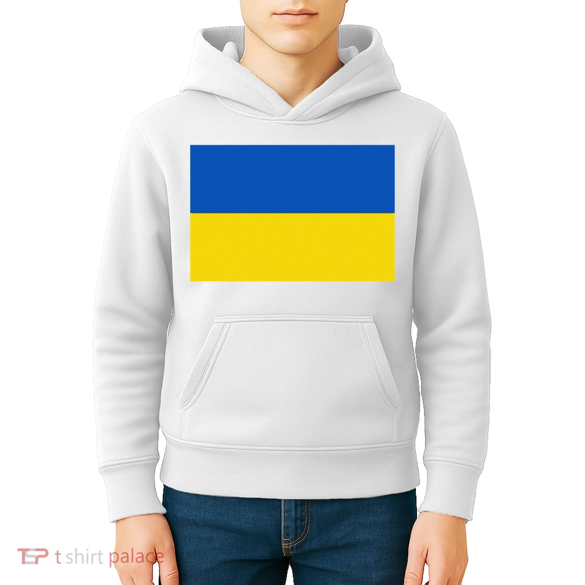 Ukrainian Flag Of Ukraine Sweat Kids Hoodie