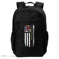Usa Flag Pool Player Cute Cues Stick Best Gift For Player Backpack thumb 0
