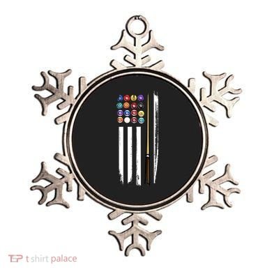 Usa Flag Pool Player Cute Cues Stick Best Gift For Player Ornament