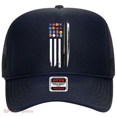 Usa Flag Pool Player Cute Cues Stick Best Gift For Player Hat