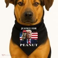 Ustice For Peanut And Fred USA-Made Doggie Bandana thumb 1
