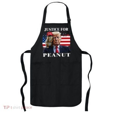 Ustice For Peanut And Fred Apron