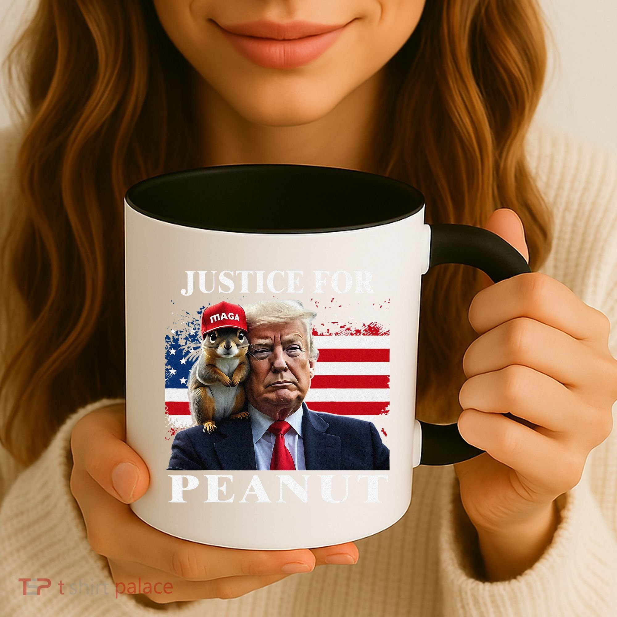 Ustice For Peanut And Fred Coffee Mug