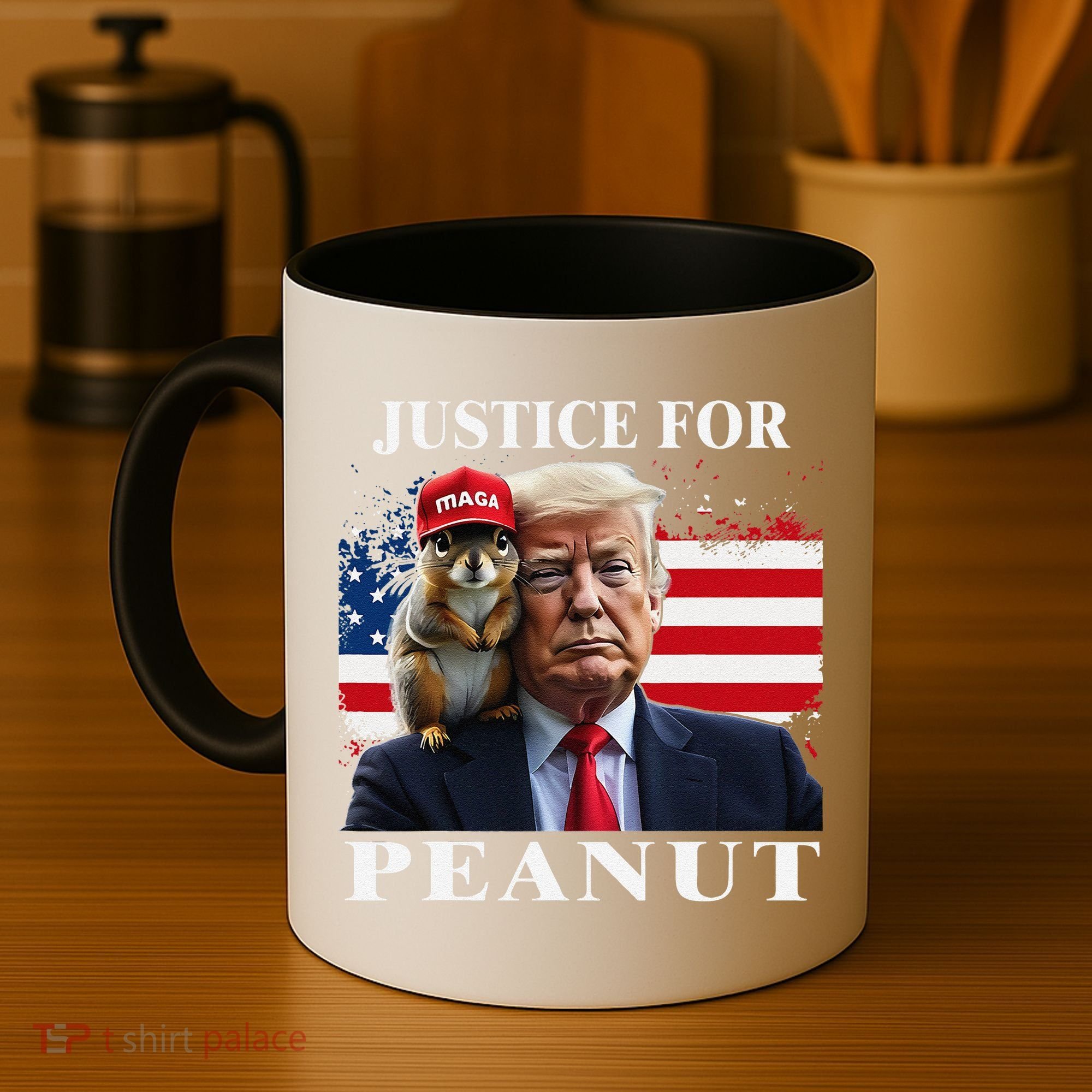 Ustice For Peanut And Fred Coffee Mug