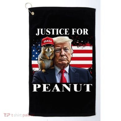 Ustice For Peanut And Fred Golf Towel
