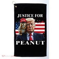 Ustice For Peanut And Fred Golf Towel thumb 0