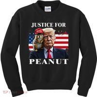 Ustice For Peanut And Fred Kids Sweatshirt thumb 0