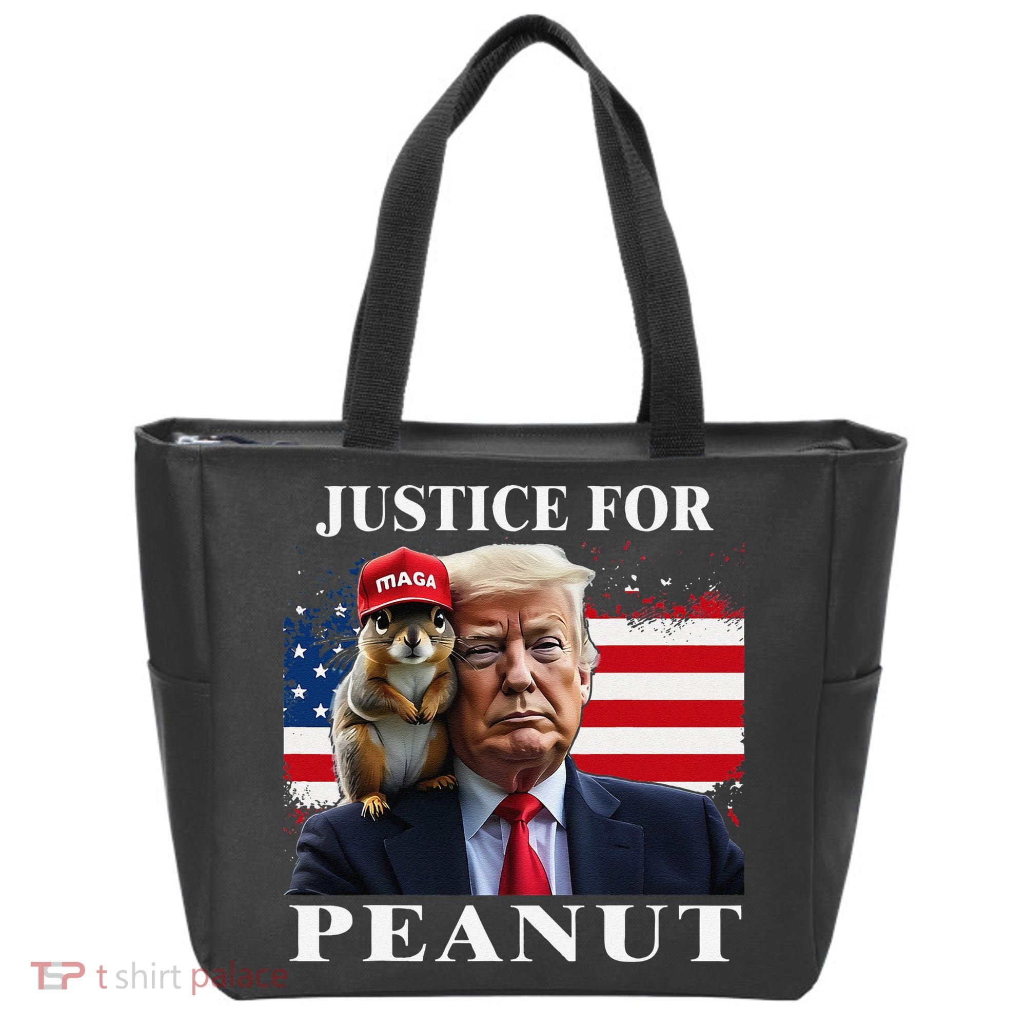 Ustice For Peanut And Fred Tote Bag