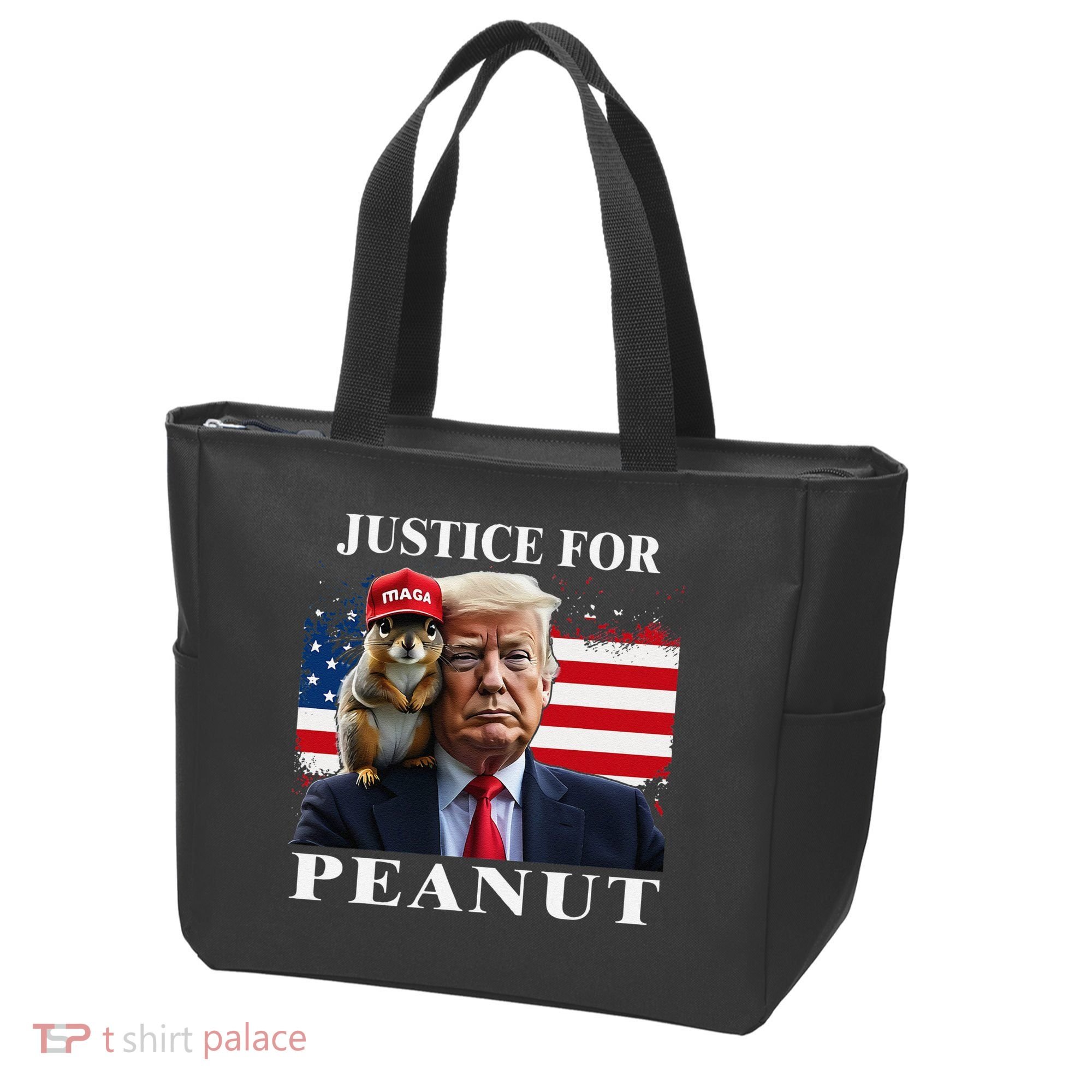 Ustice For Peanut And Fred Tote Bag
