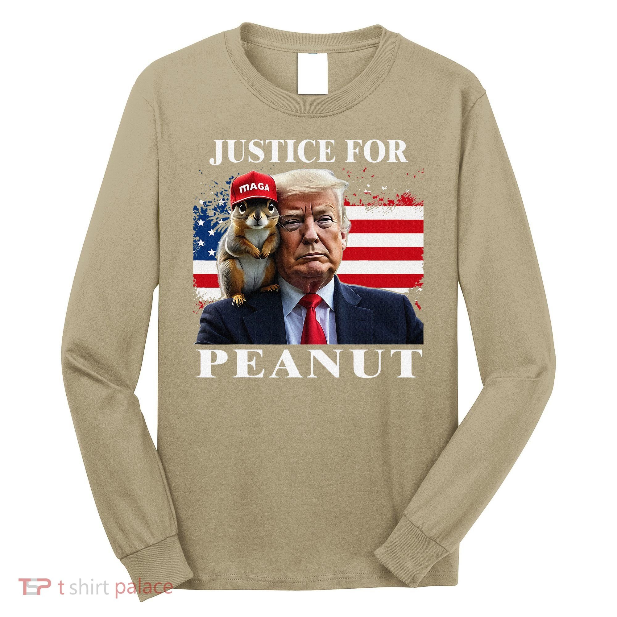 Ustice For Peanut And Fred Long Sleeve Shirt