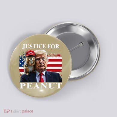 Ustice For Peanut And Fred Button