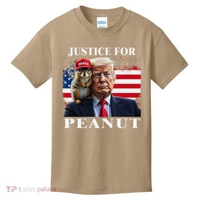 Ustice For Peanut And Fred Kids T-Shirt