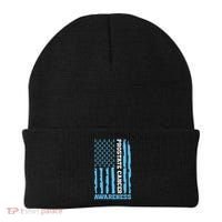 USA Flag Prostate Cancer Awareness Beanie thumb 0