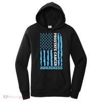 USA Flag Prostate Cancer Awareness Women's Hoodie thumb 0