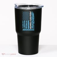 USA Flag Prostate Cancer Awareness Tumbler thumb 0