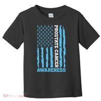 USA Flag Prostate Cancer Awareness Toddler T-Shirt thumb 0