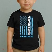 USA Flag Prostate Cancer Awareness Toddler T-Shirt thumb 2